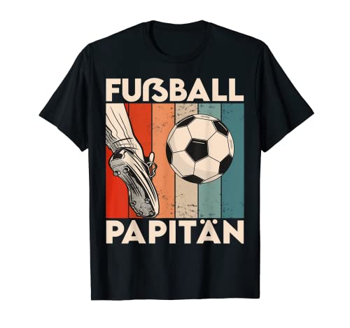 Herren Vatertag Fußball Trikot - Papa Papitän Vater - Lustiges Papa T-Shirt von Vatertagsgeschenk Papa Vatertag Fußball