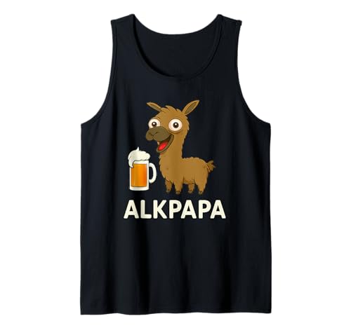 Herren Alkpapa - lustige Geschenkidee für Papa der gern feiern geht Tank Top Herren Alkpapa - lustige Geschenkidee für Papa der gern feiern geht Tank Top von Vatertagsgeschenk für jeden Vater der gern feiert