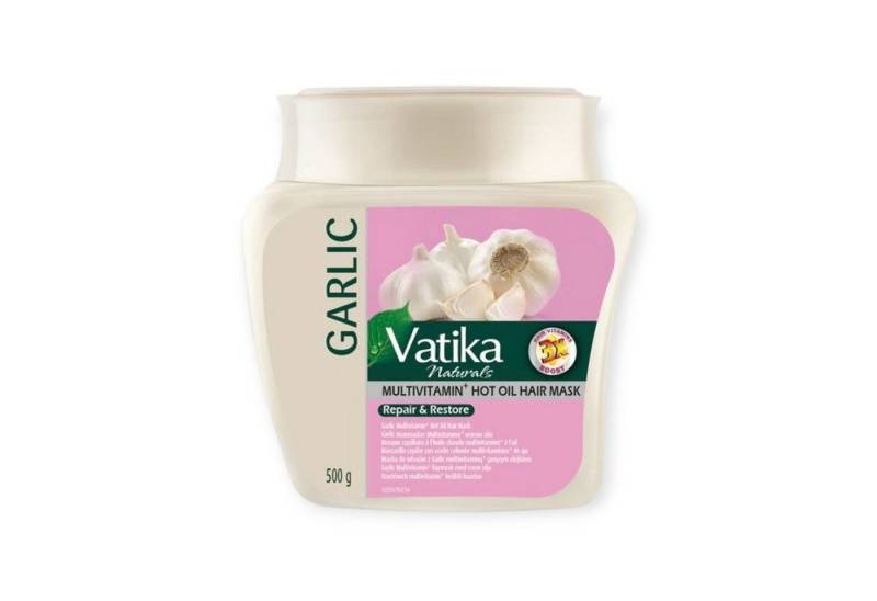 Vatika Haarmaske Garlic Hot Oil Hair Repair & Restore von Vatika