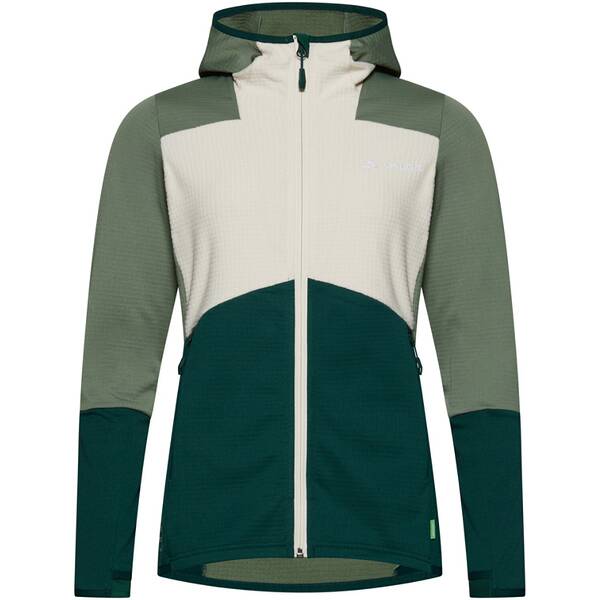 VAUDE Damen Unterjacke Wo Monviso Hooded Grid Fleece Jacke von Vaude