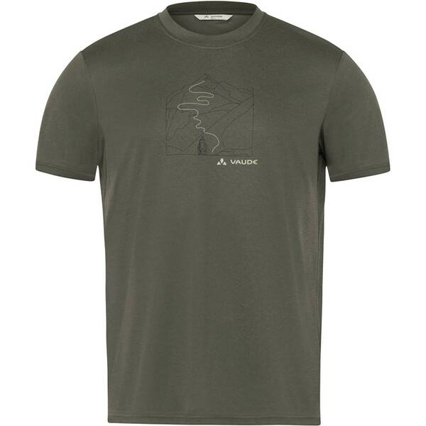 VAUDE Herren Shirt SE Mens Ossola Print T-Shirt VAUDE Herren Shirt SE Mens Ossola Print T-Shirt von Vaude