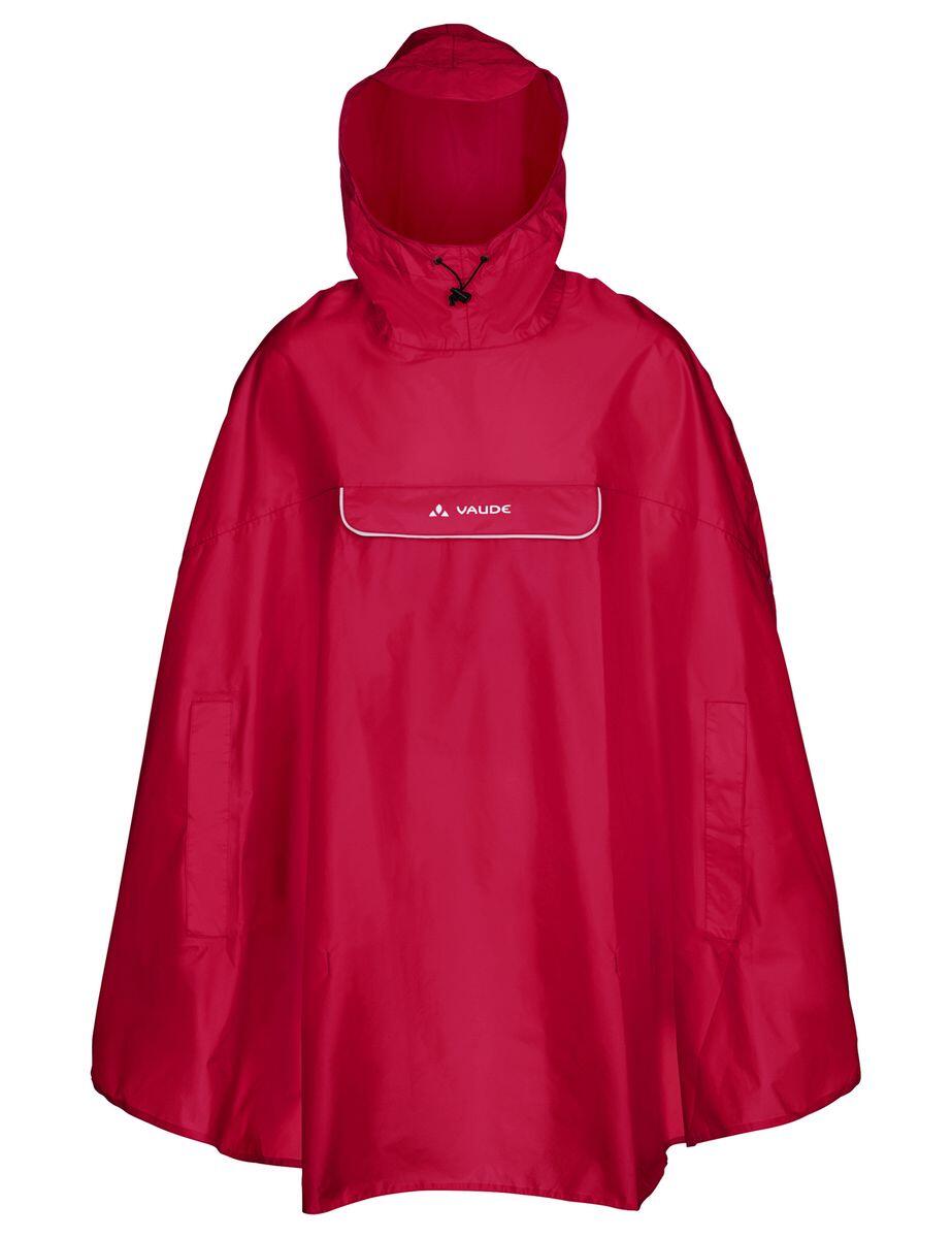 Valdipino Poncho Rot - Gr. - S von Vaude