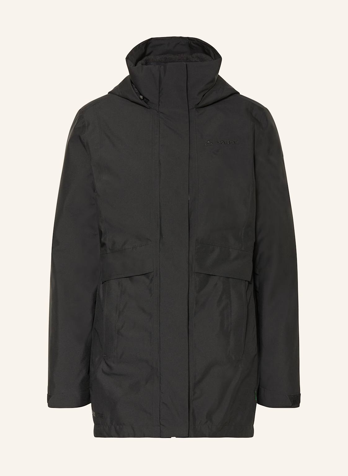 Vaude 2-In-1-Jacke Idriz schwarz von Vaude