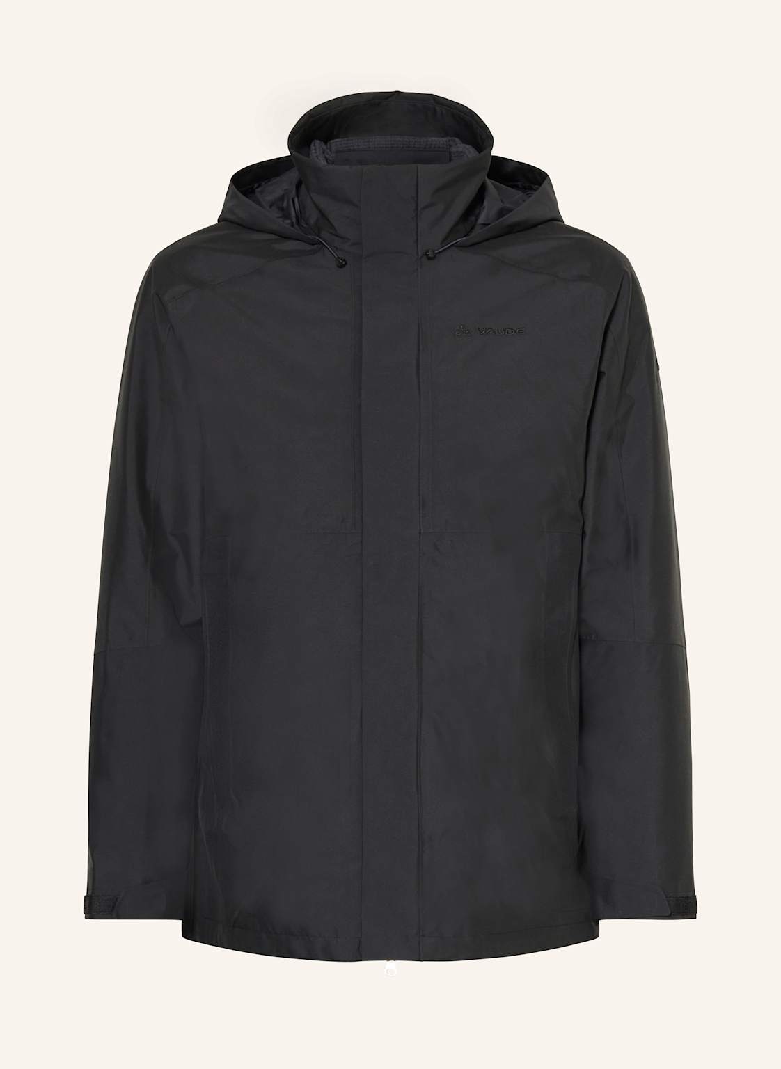 Vaude 2-In-1-Jacke Idris schwarz von Vaude