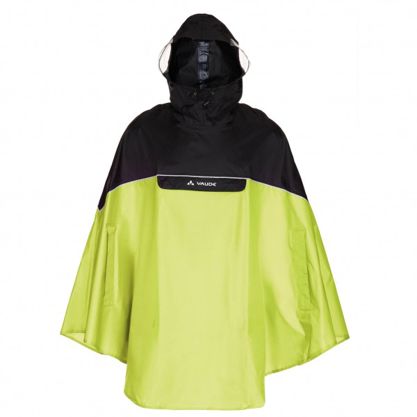 Vaude - Covero Poncho II - Fahrradjacke Gr L;M;S;XL;XXL gelb;rot von Vaude