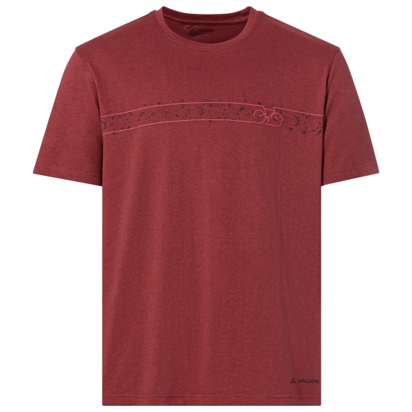 Vaude - Cyclist V - T-Shirt Gr XXL rot von Vaude