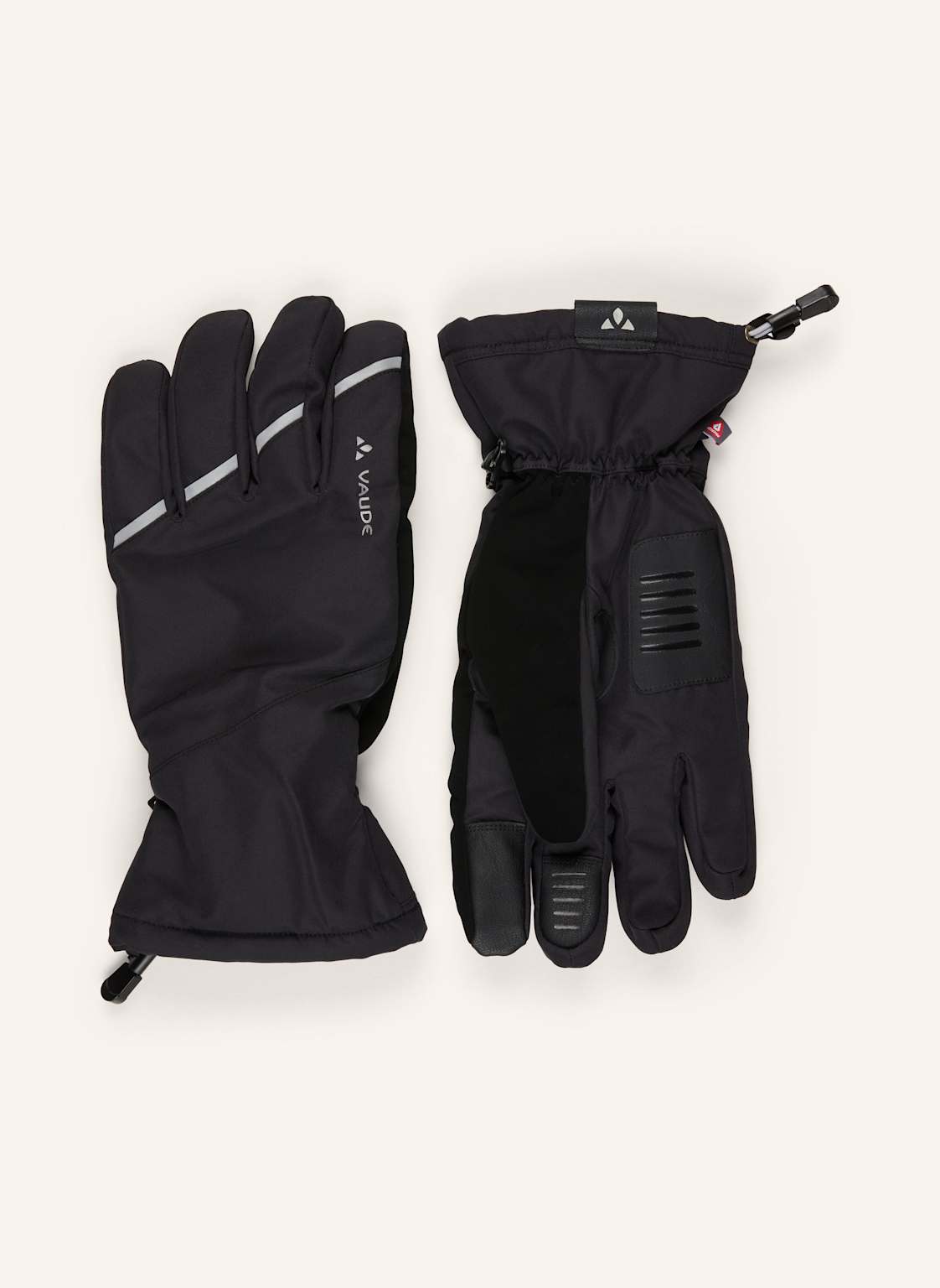 Vaude Fahrradhandschuhe Tura Ll Mit Touchscreen-Funktion schwarz von Vaude