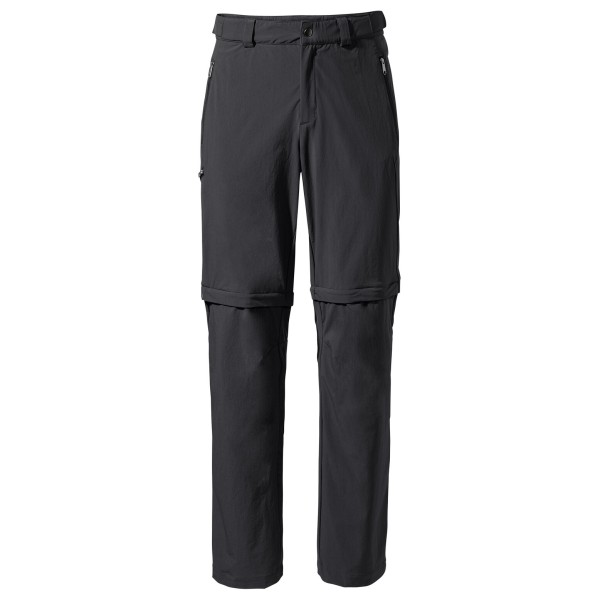 Vaude - Farley Stretch T-Zip Pants III - Zip-Off-Hose Gr 46 - Regular grau von Vaude