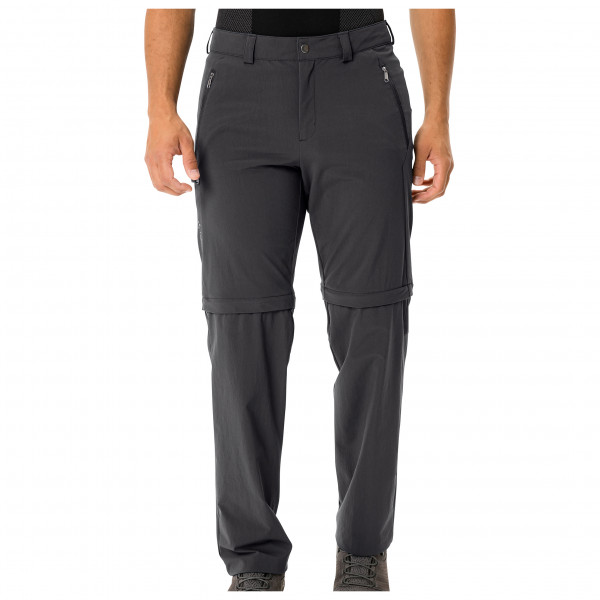 Vaude - Farley Stretch Zip Off Pants II - Zip-Off-Hose Gr 50 - Short grau von Vaude