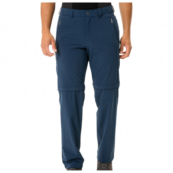 Vaude - Farley Stretch Zip Off Pants II - Zip-Off-Hose Gr 56 - Long blau von Vaude