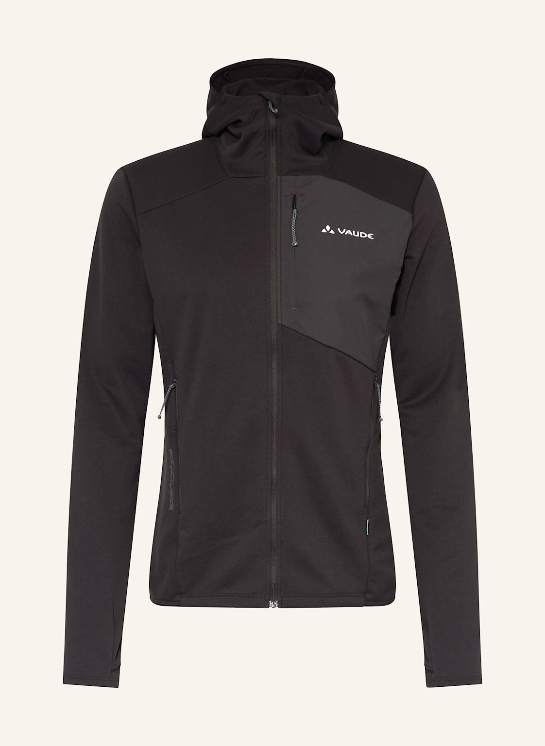 Vaude Midlayer-Jacke Monviso Iii schwarz von Vaude