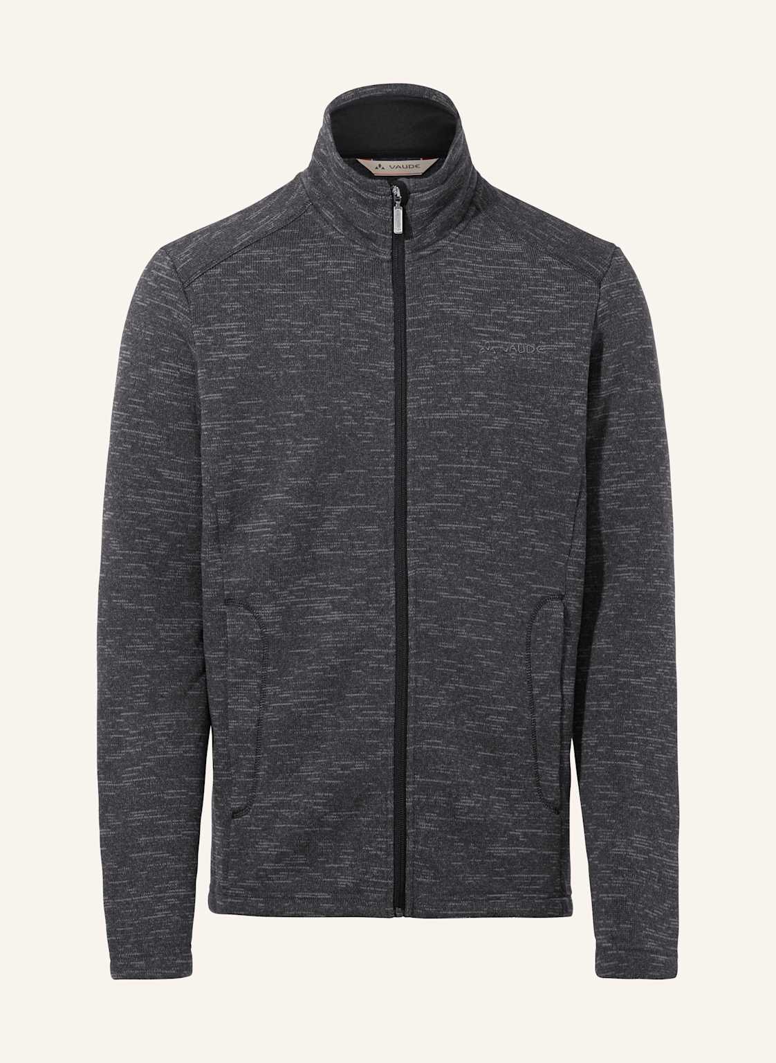 Vaude Fleecejacke M Tikoma Fl Jacket Ii schwarz von Vaude