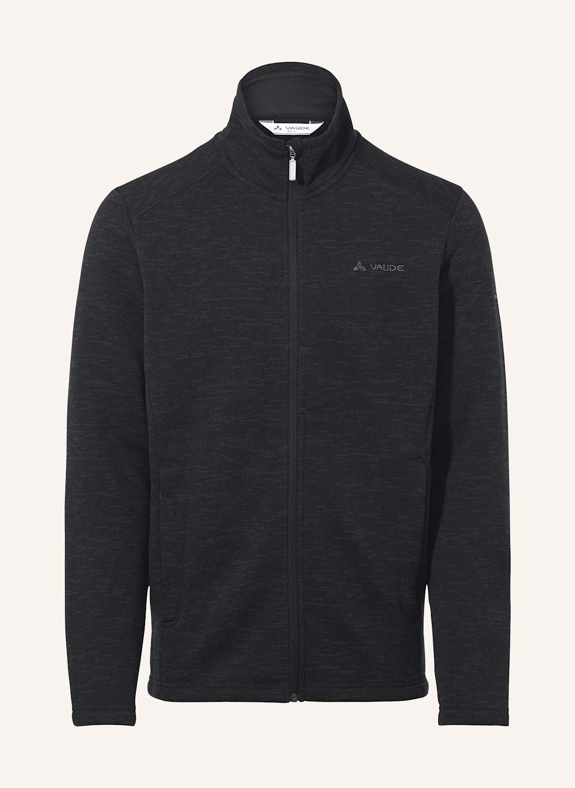 Vaude Fleecejacke M Tikoma Fl Jacket Ii schwarz von Vaude