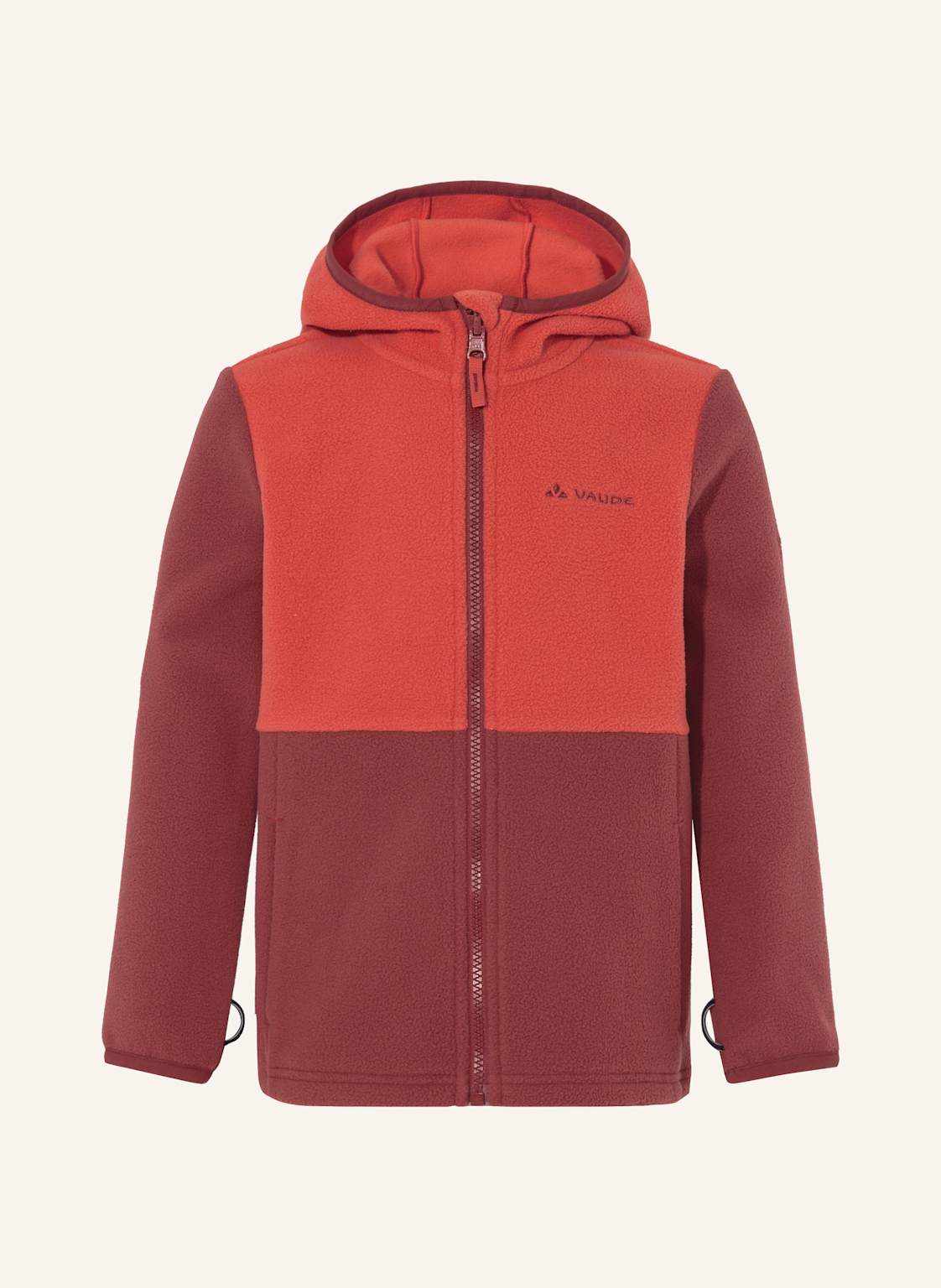 Vaude Fleecejacke Pulex rot von Vaude