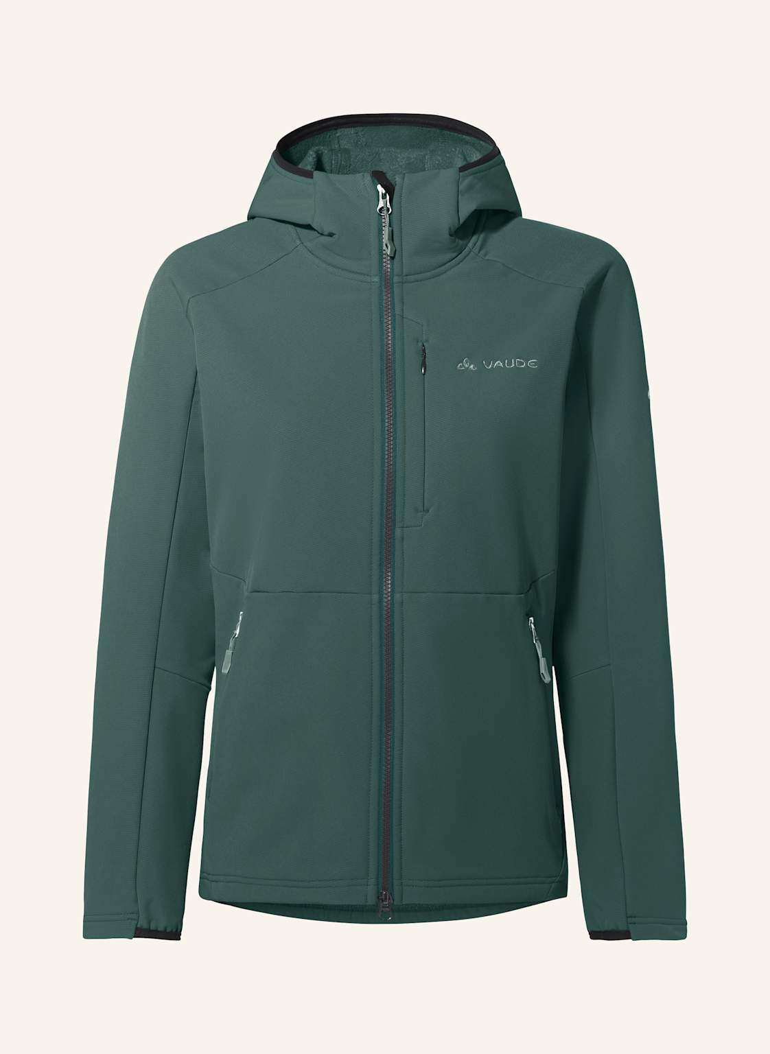 Vaude Midlayer-Jacke Elope Stormfleece gruen von Vaude