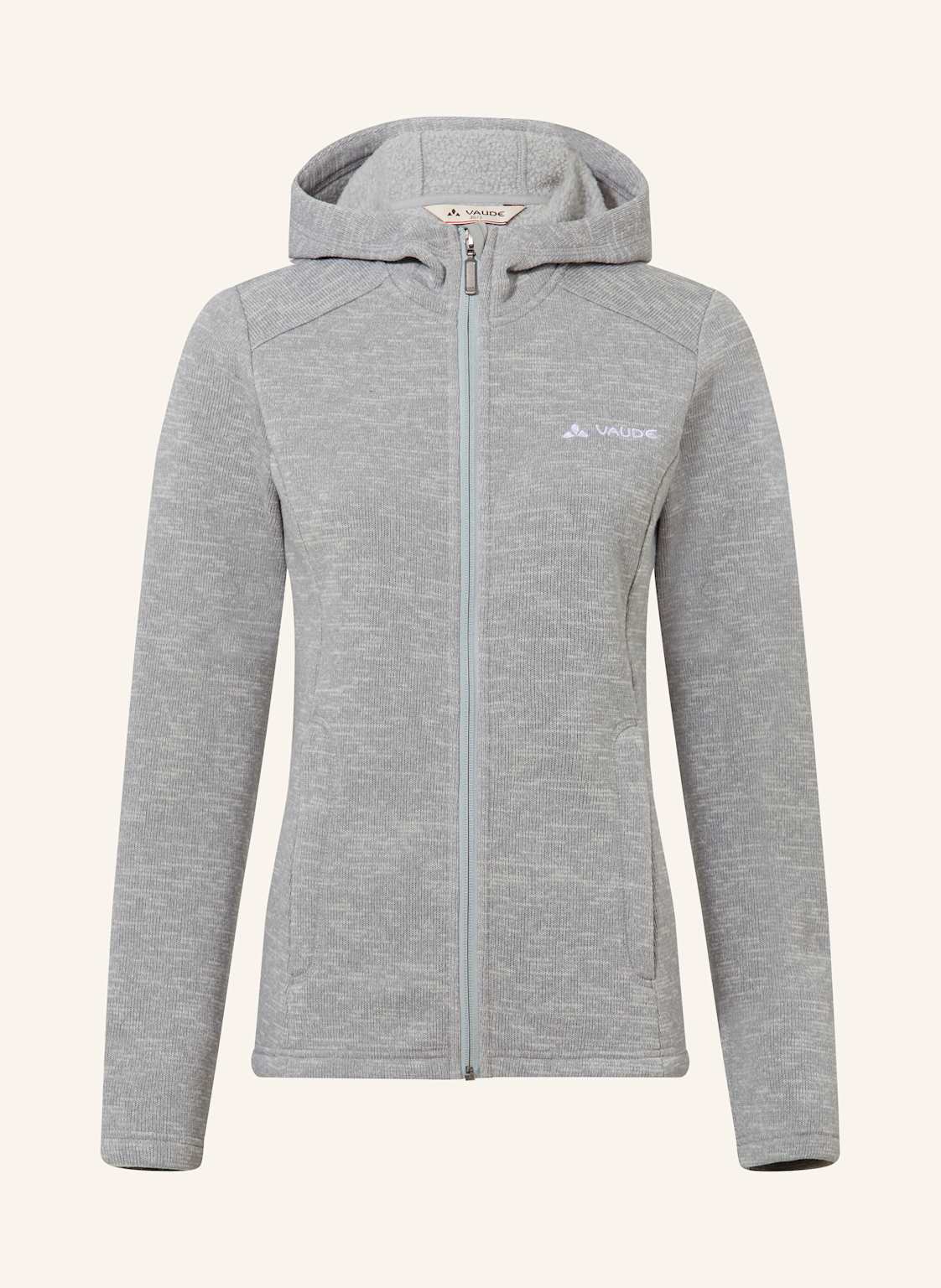 Vaude Fleecejacke W Tikoma Hoody Jacket Ii grau von Vaude