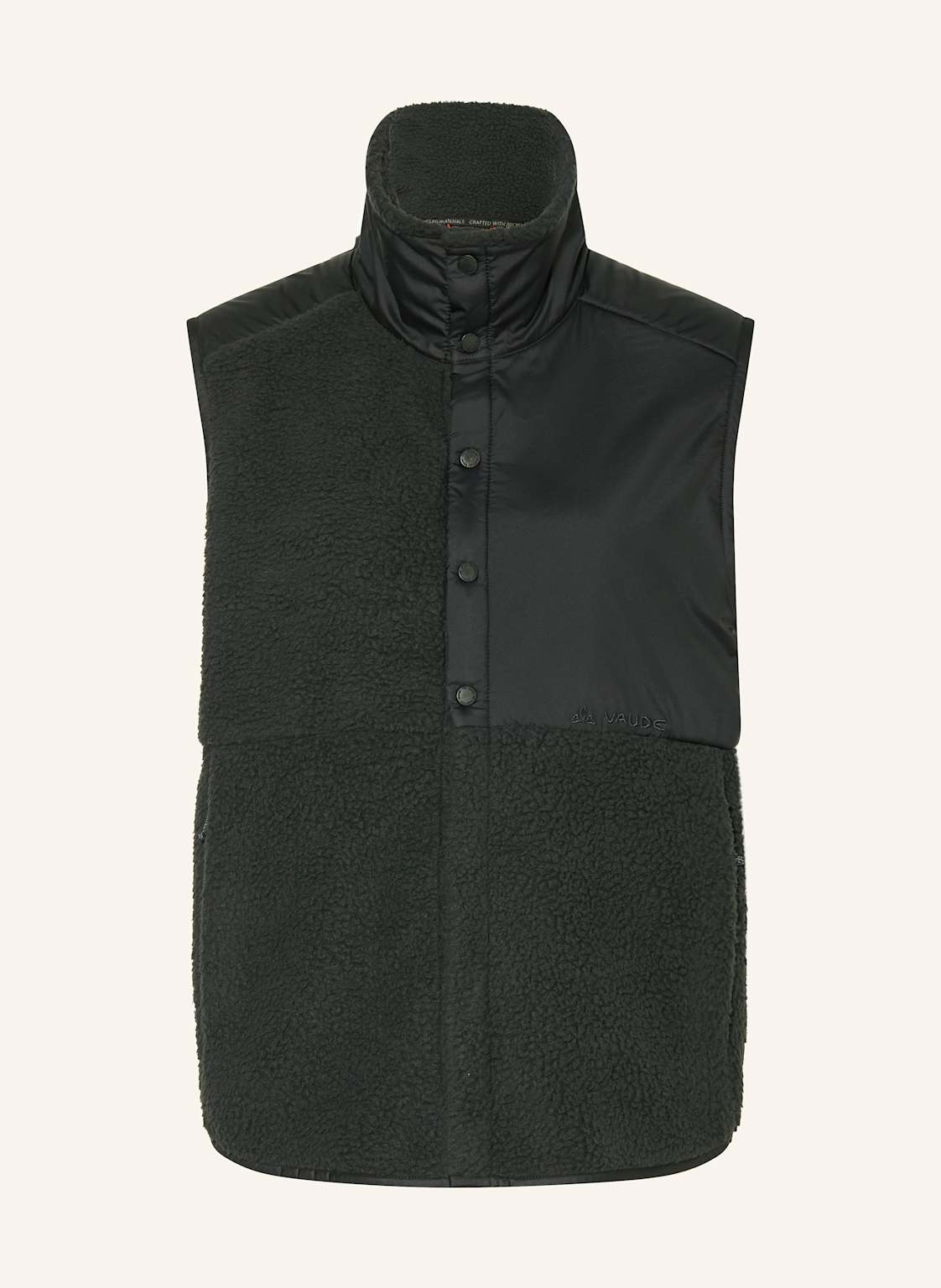 Vaude Fleeceweste Najun schwarz von Vaude