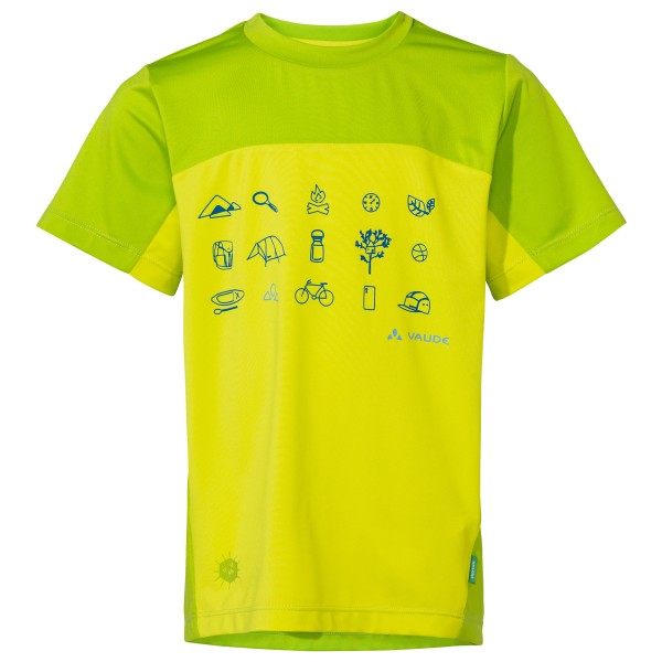 Vaude - Kid's Solaro T-Shirt II - Funktionsshirt Gr 92 gelb von Vaude