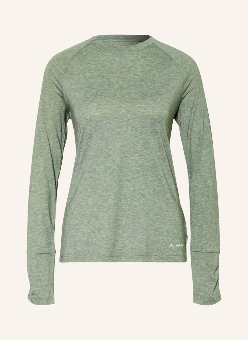 Vaude Langarmshirt Skomer Iii gruen von Vaude