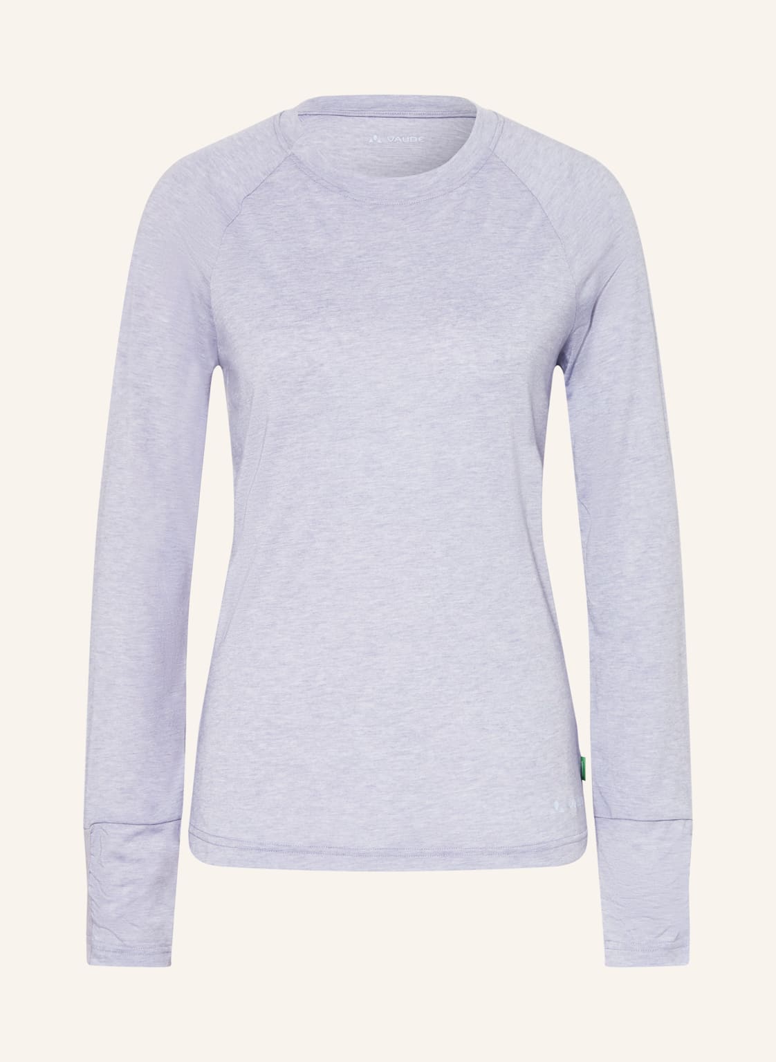 Vaude Langarmshirt Skomer Iii lila von Vaude