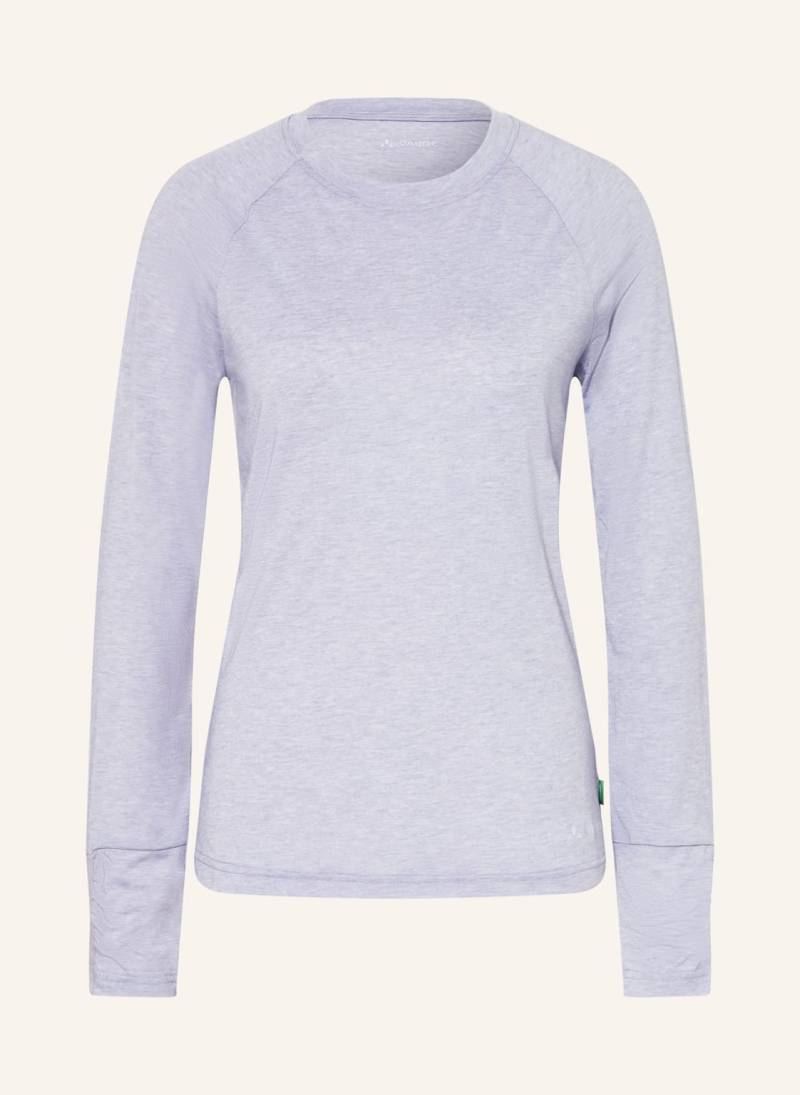 Vaude Langarmshirt Skomer Iii lila von Vaude