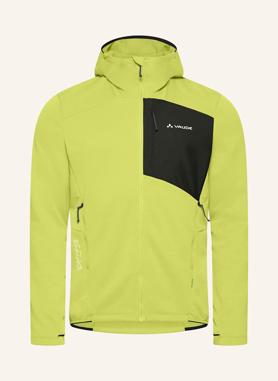 Vaude Midlayer-Jacke Monviso Iii gruen von Vaude