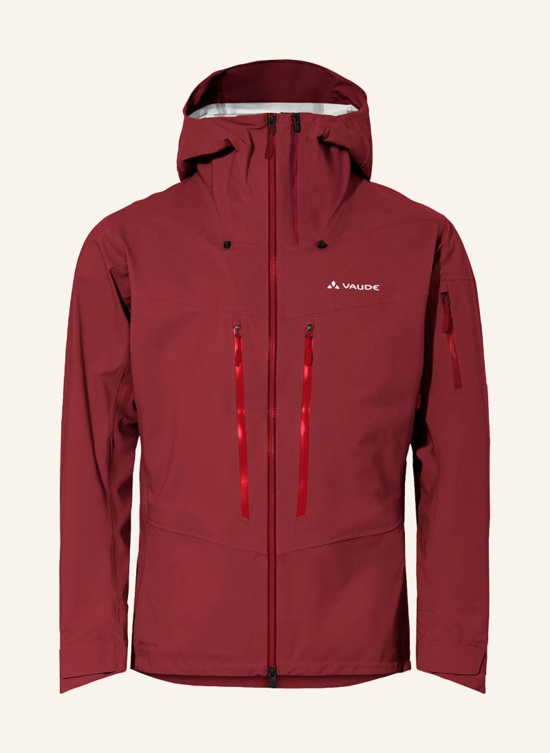Vaude Hardshell-Skijacke rot von Vaude