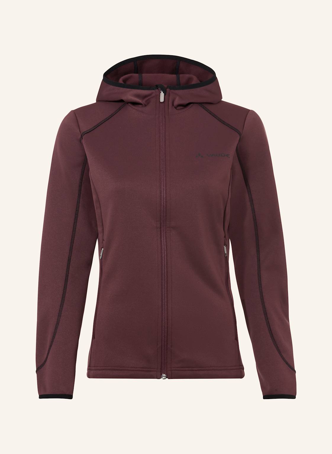 Vaude Outdoor-Jacke W Manang Hoody Jacket rot von Vaude