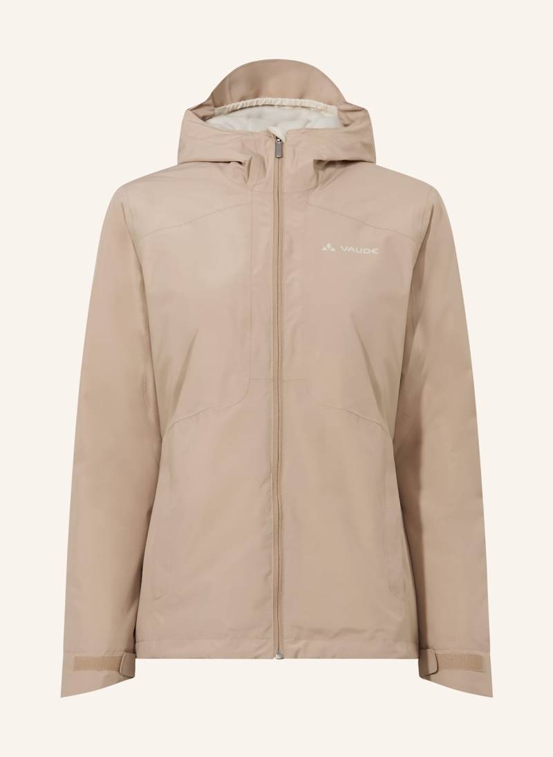 Vaude Outdoor-Jacke W Morkon Wool Jacket beige von Vaude