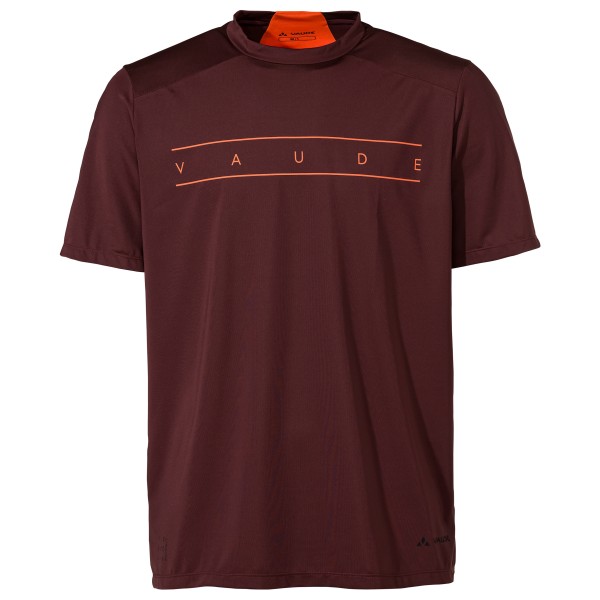Vaude - Qimsa Logo Shirt - Radtrikot Gr S rot von Vaude