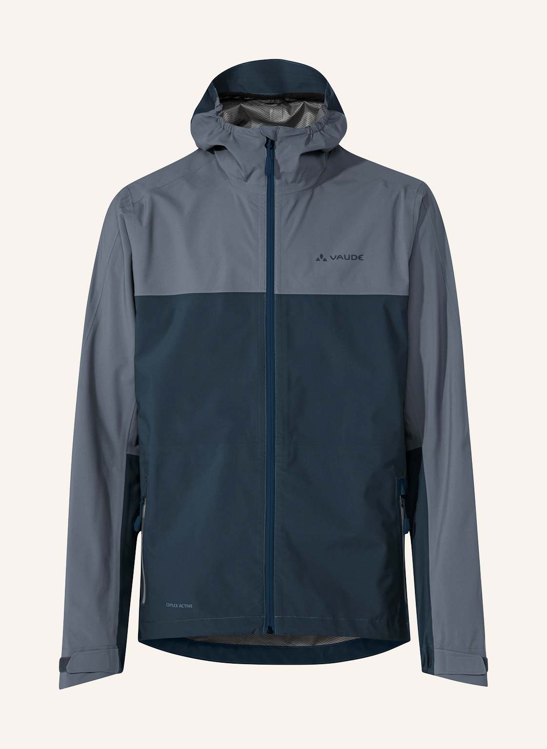Vaude Radjacke M  Moab Rain J grau von Vaude