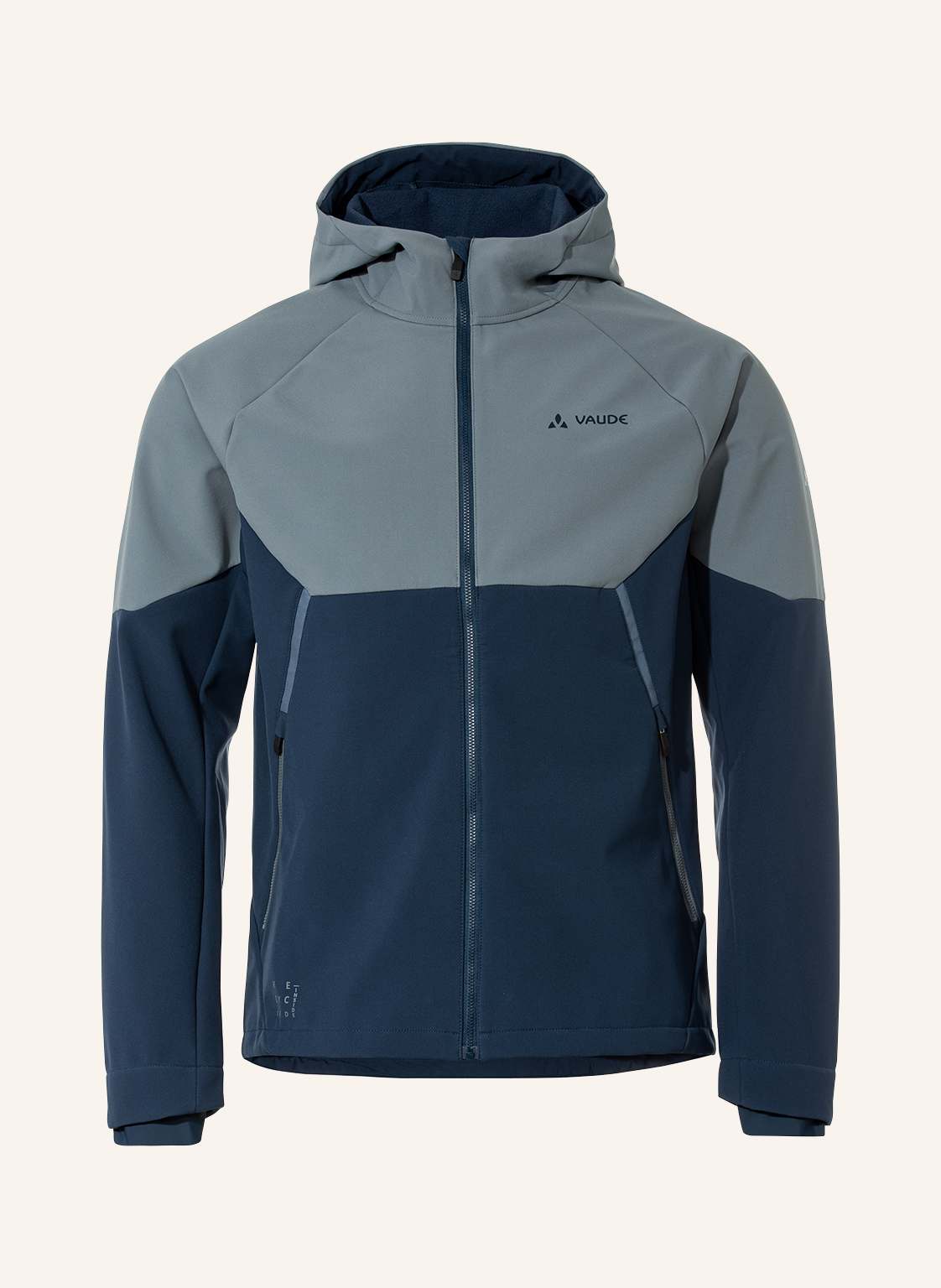 Vaude Radjacke M Qimsa Softshell Jacket grau von Vaude
