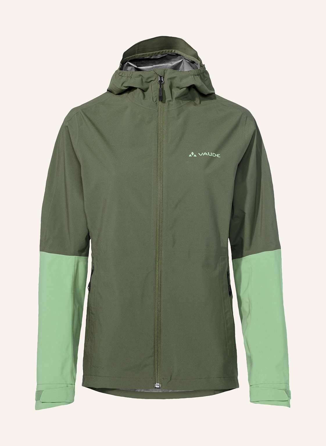 Vaude Radjacke W Moab Rain J Ii gruen von Vaude