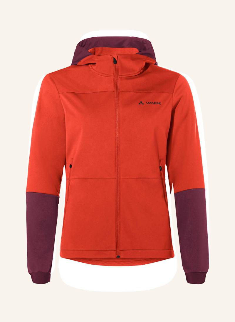 Vaude Radjacke W Qimsa Hooded Sft Jacket rot von Vaude
