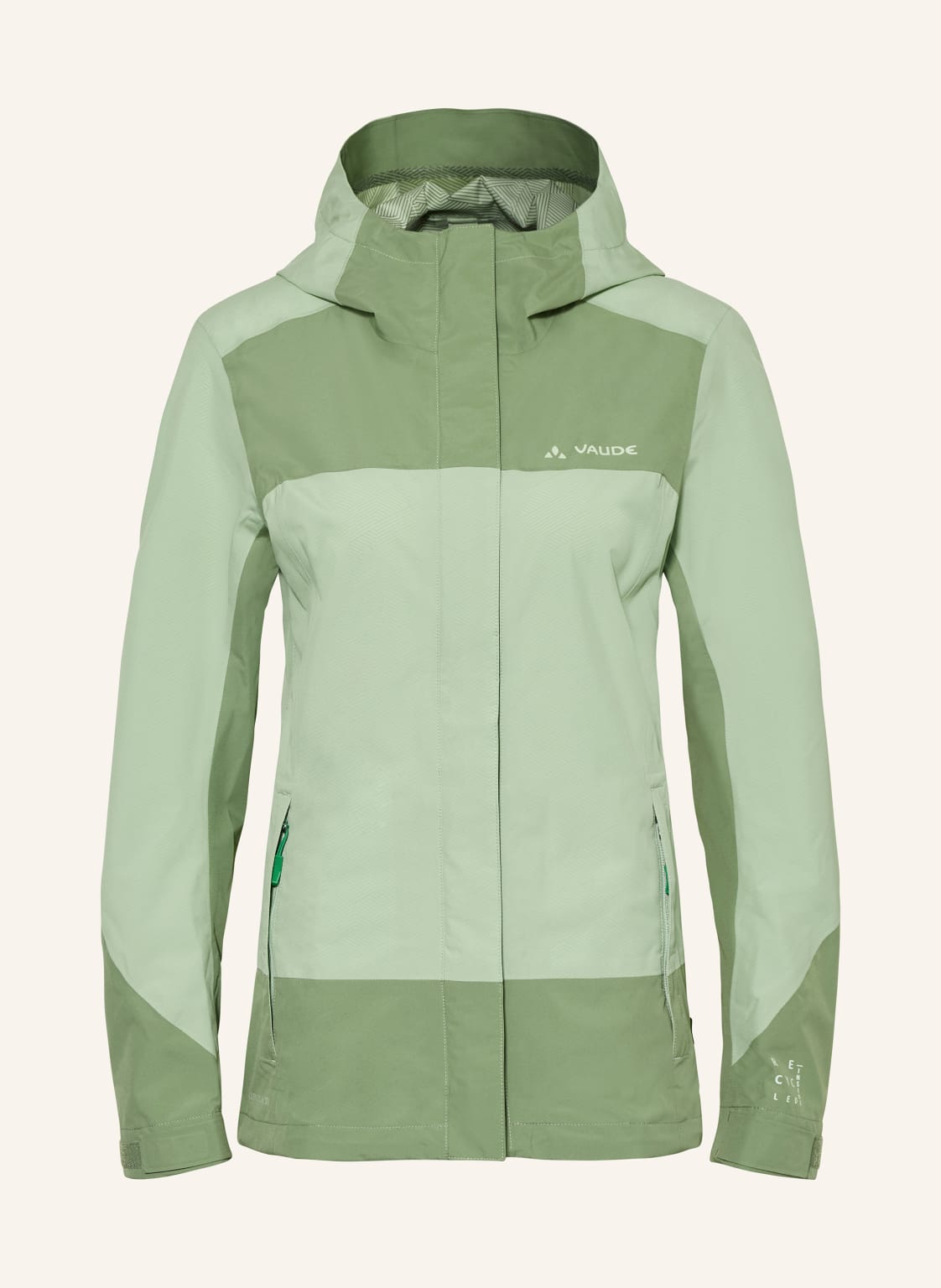 Vaude Regenjacke Neyland gruen von Vaude