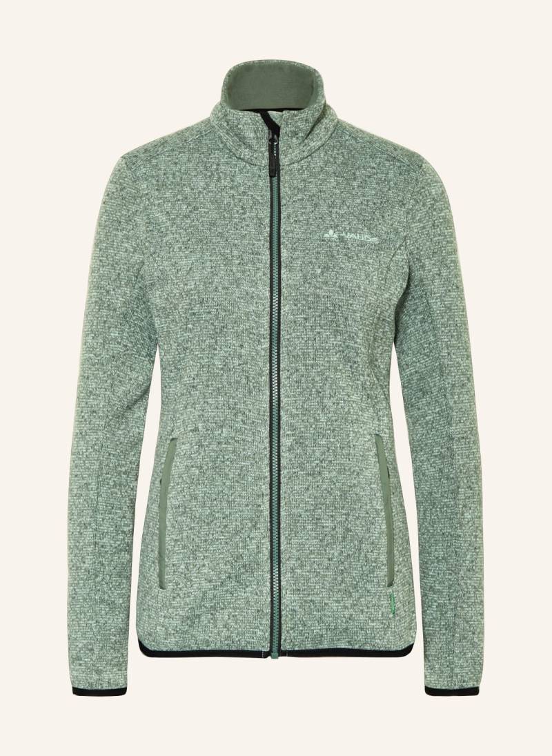 Vaude Strick-Fleecejacke Rienza gruen von Vaude