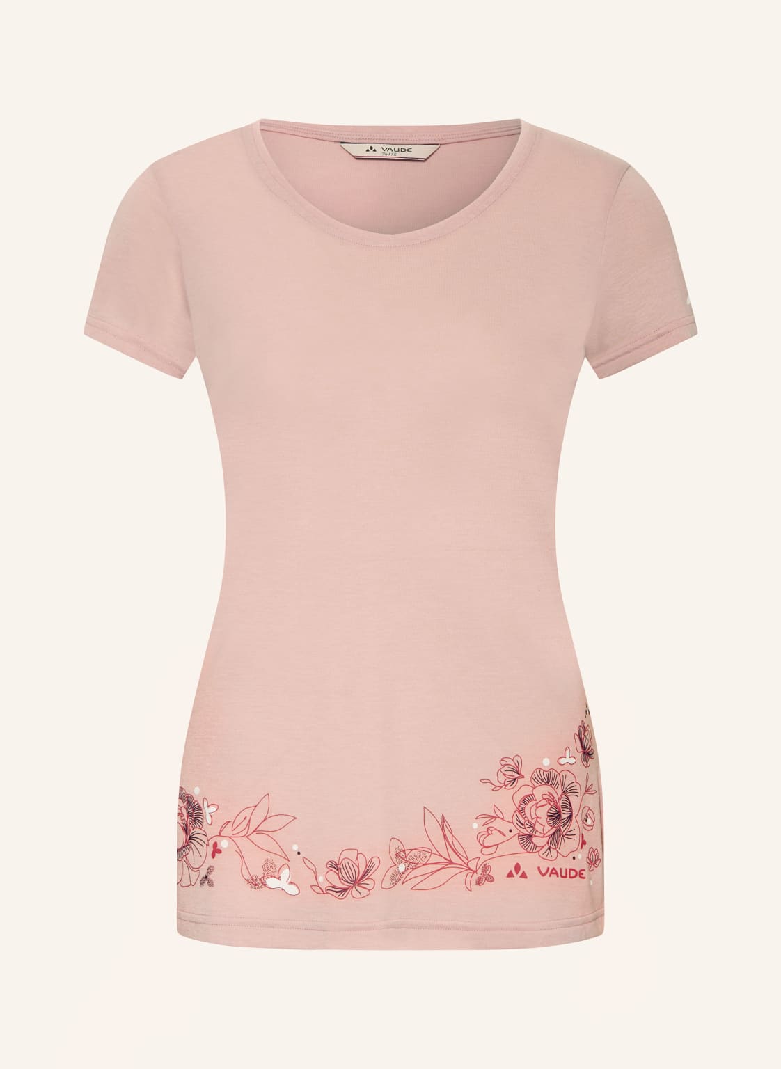 Vaude T-Shirt Skomer Ii rosa von Vaude