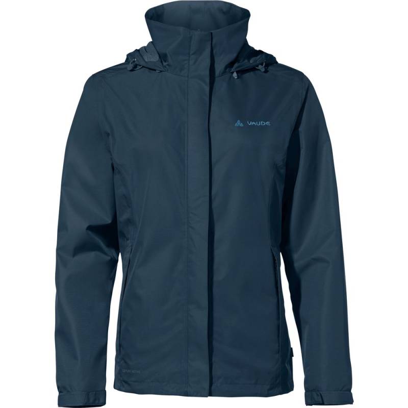 Vaude WO Escape Light Damen Regenjacke dark sea 44 von Vaude