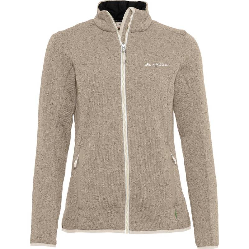Vaude WO RienzaIV Damen Fleecejacke linen 40 von Vaude
