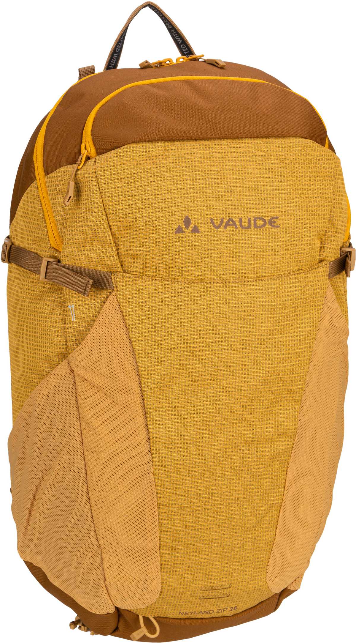 Vaude Neyland Zip 26  in Gelb (26 Liter), Wanderrucksack von Vaude