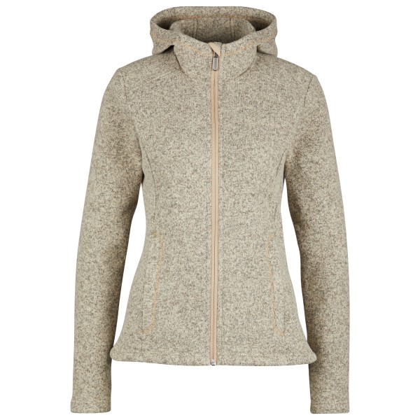 Vaude - Women's Aland Hooded Jacket - Fleecejacke Gr 34 beige/grau von Vaude