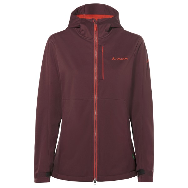 Vaude - Women's All Year Elope Softshell Jacket II - Softshelljacke Gr 34 braun von Vaude