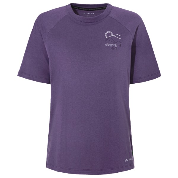 Vaude - Women's Cyclist Casual Shirt - T-Shirt Gr 42 lila von Vaude