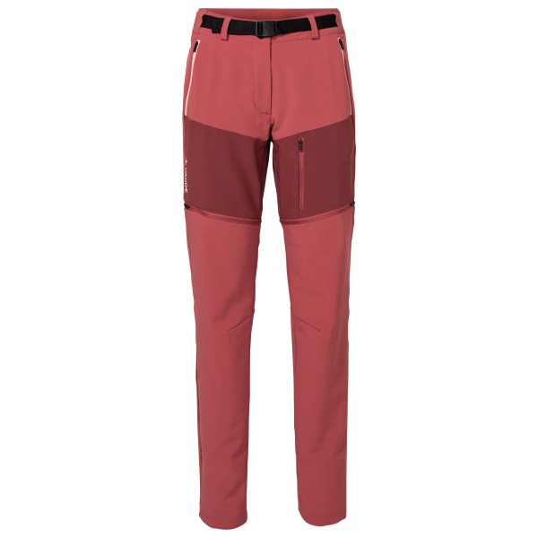 Vaude - Women's Elope Zip-Off Pants - Zip-Off-Hose Gr 46 - Regular brick von Vaude