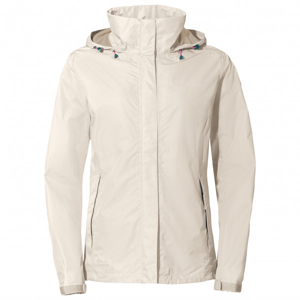 Vaude - Women's Escape Light Jacket - Regenjacke Gr 40 beige/weiß von Vaude