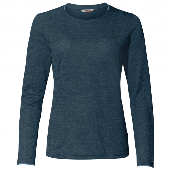 Vaude - Women's Essential L/S T-Shirt - Funktionsshirt Gr 42 blau von Vaude