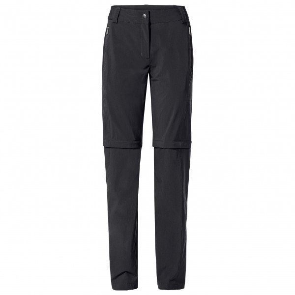 Vaude - Women's Farley Stretch Zip Off T-Zip Pants II - Trekkinghose Gr 46 - Long schwarz von Vaude