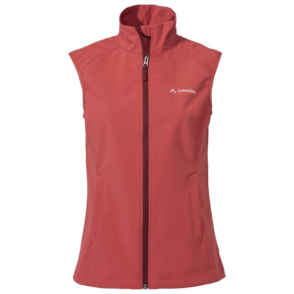 Vaude - Women's Hurricane Vest III - Softshellweste Gr 38 rot von Vaude