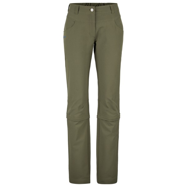 Vaude - Women's Itri Capri Zip Off Pants II - Trekkinghose Gr 40 khaki von Vaude