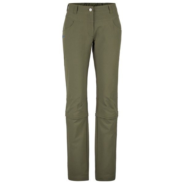 Vaude - Women's Itri Capri Zip Off Pants II - Trekkinghose Gr 46 khaki von Vaude